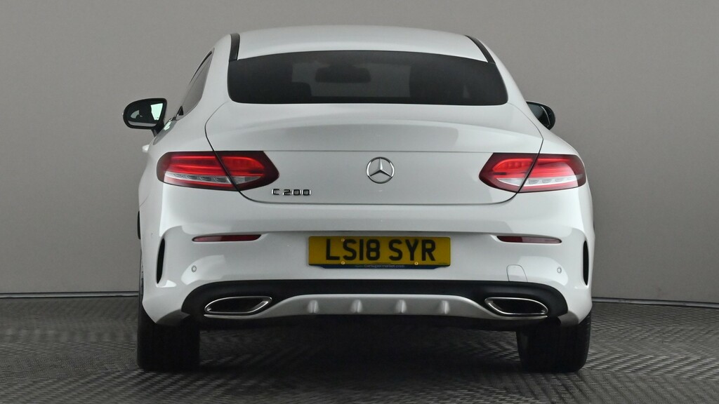 Mercedes-Benz C Class C200 Amg Line 9G-tronic LS18SYR White #5