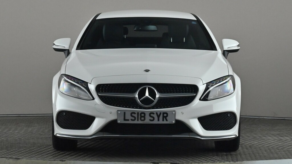 Mercedes-Benz C Class C200 Amg Line 9G-tronic LS18SYR White #2