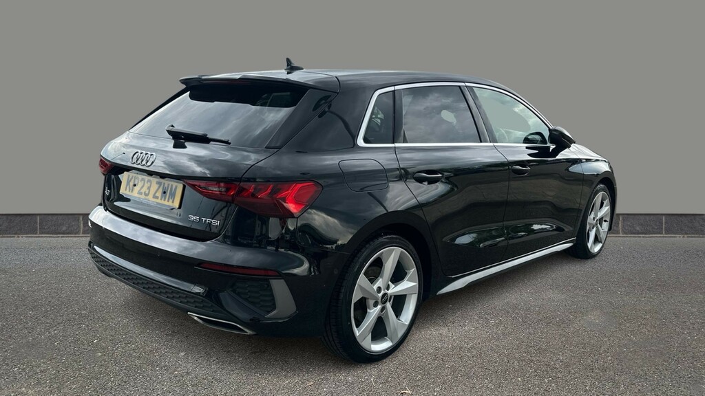 Audi A3 35 Tfsi S Line KP23ZWM Black #6