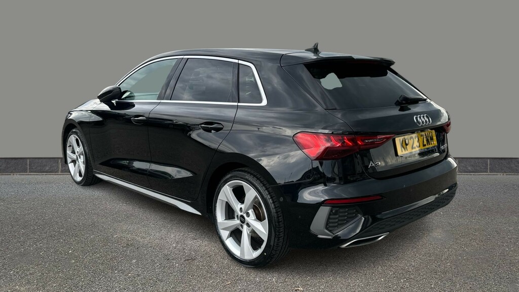 Audi A3 35 Tfsi S Line KP23ZWM Black #4