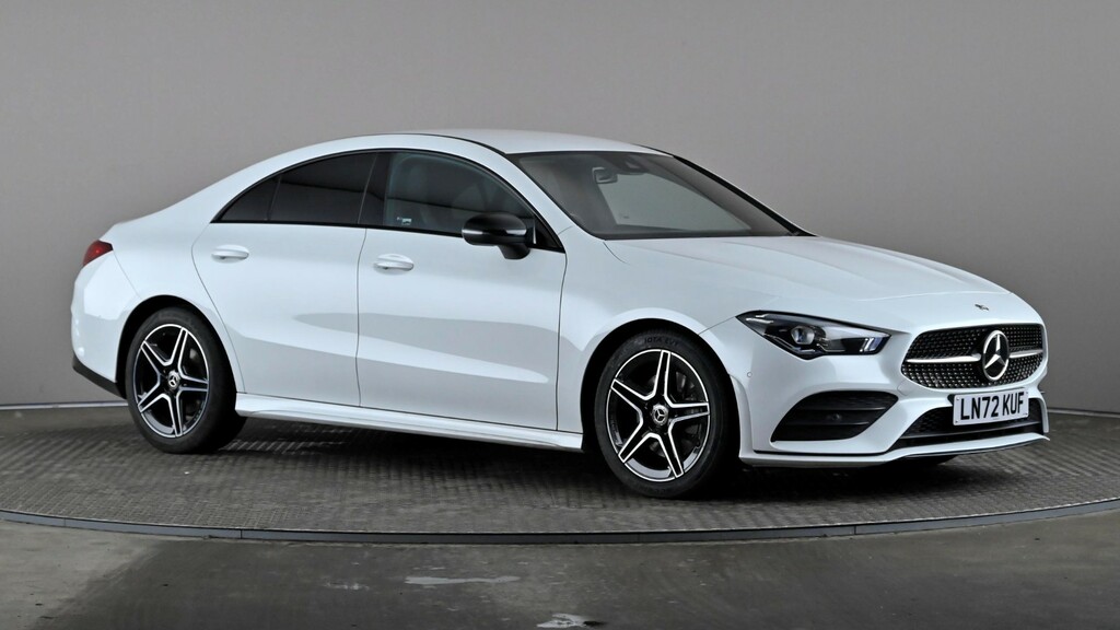Mercedes-Benz CLA Class Cla 220D Amg Line Executive Tip LN72KUF White