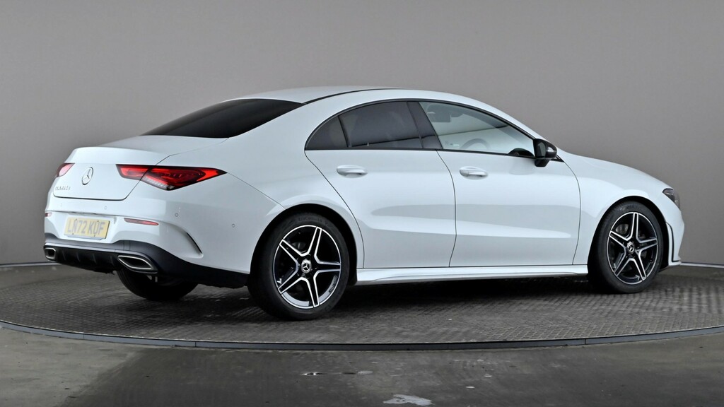Mercedes-Benz CLA Class Cla 220D Amg Line Executive Tip LN72KUF White #6