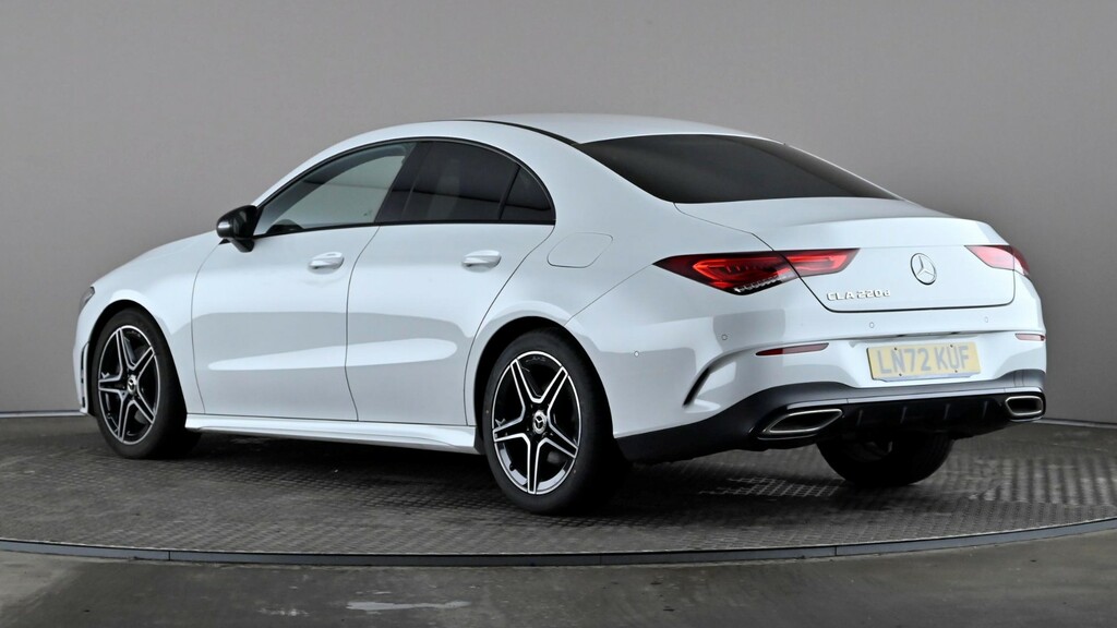 Mercedes-Benz CLA Class Cla 220D Amg Line Executive Tip LN72KUF White #4