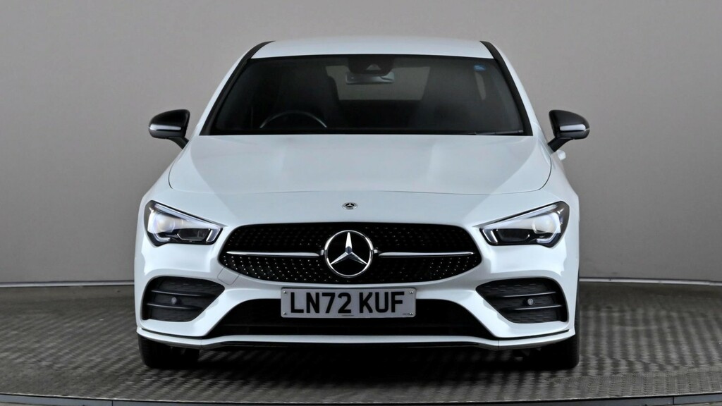 Mercedes-Benz CLA Class Cla 220D Amg Line Executive Tip LN72KUF White #2