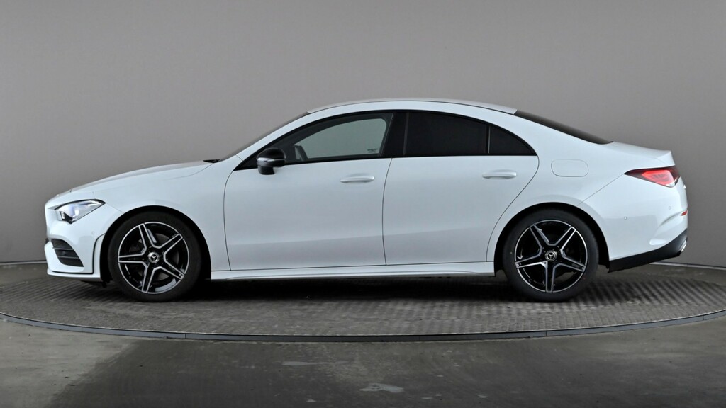 Mercedes-Benz CLA Class Cla 220D Amg Line Executive Tip LN72KUF White #3