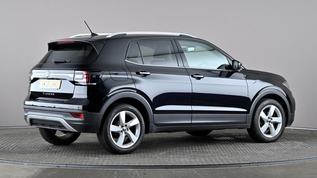 Volkswagen T-Cross 1.0 Tsi 110 Sel VK21JVU Black #6