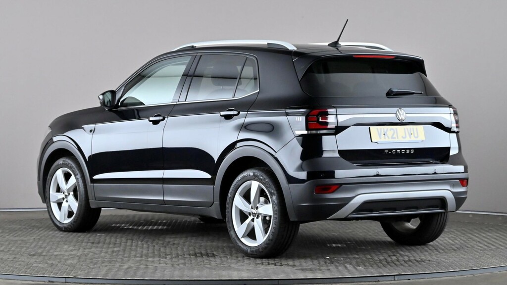 Volkswagen T-Cross 1.0 Tsi 110 Sel VK21JVU Black #4