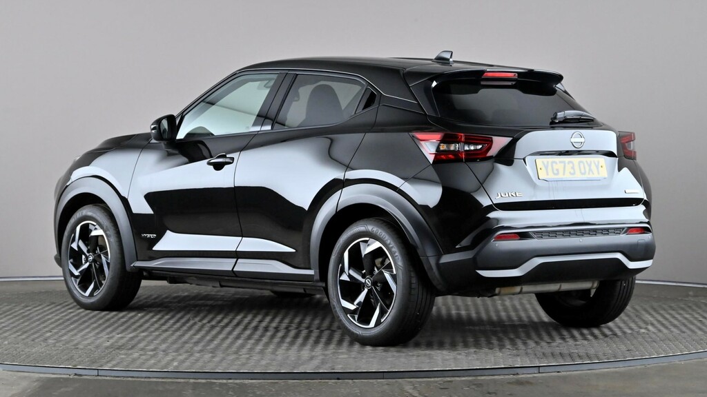 Nissan Juke 1.6 Hybrid N-connecta YG73OXY Black #4