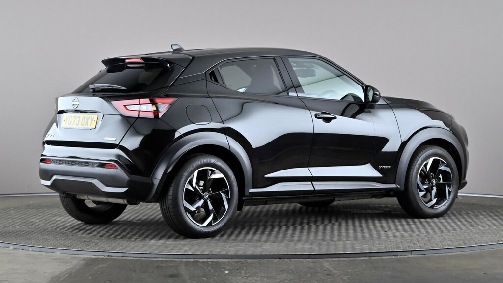 Nissan Juke 1.6 Hybrid N-connecta YG73OXY Black #6
