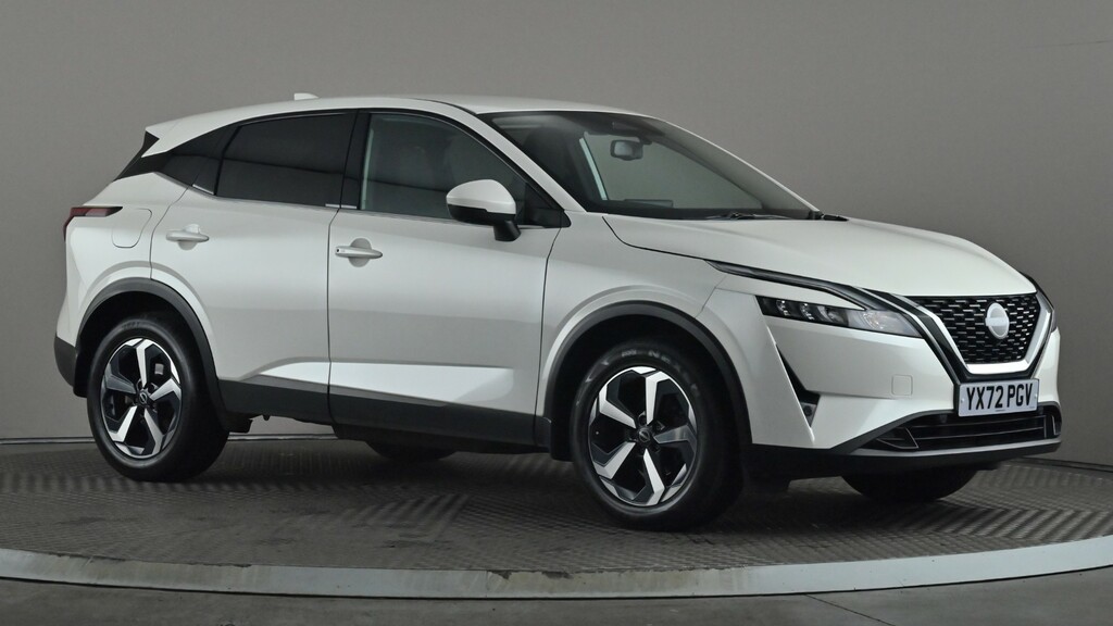 Nissan Qashqai 1.3 Dig-t Mh 158 N-connecta Xtronic White