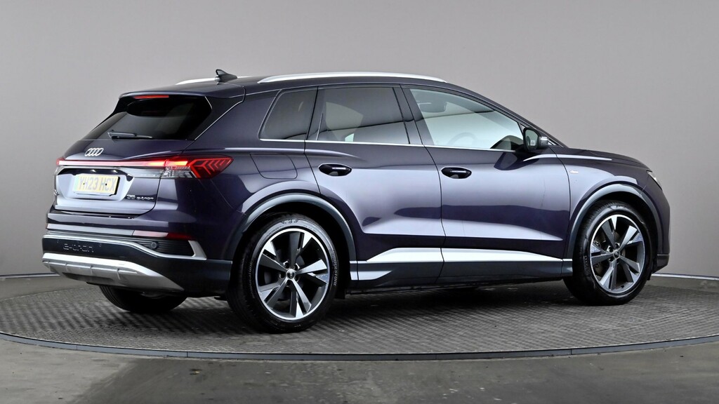 Audi Q4 E Tron 125Kw 35 55Kwh S Line YH23HCX Purple #6