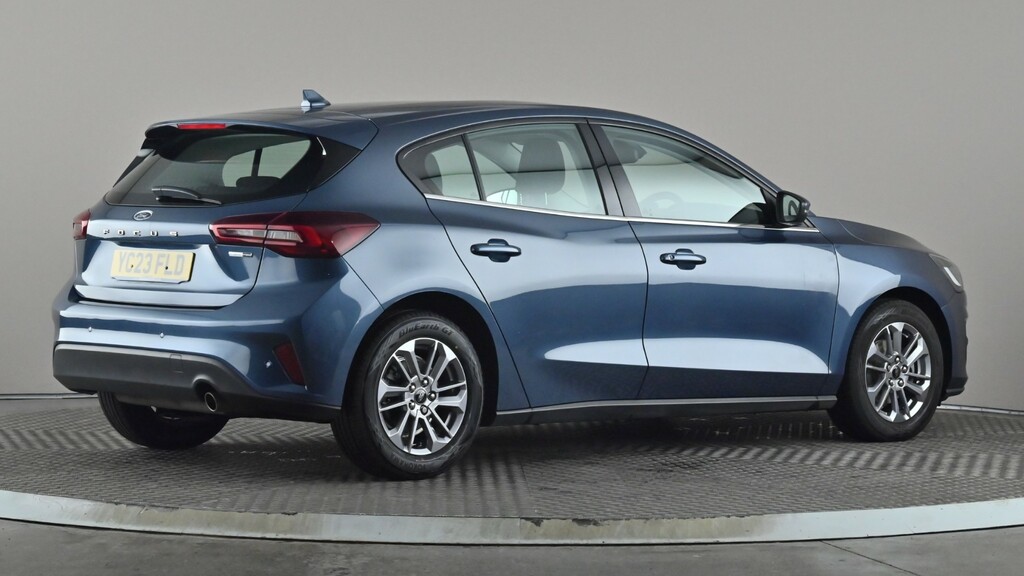 Ford Focus 1.0 Ecoboost Hybrid Mhev 155 Titanium YC23FLD Blue #6