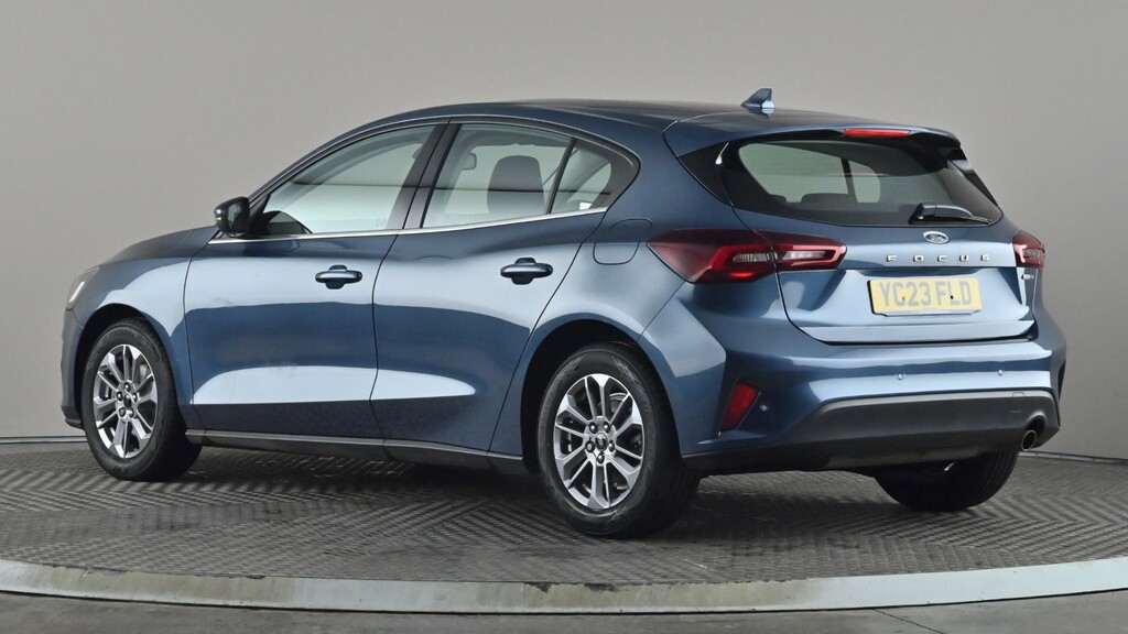 Ford Focus 1.0 Ecoboost Hybrid Mhev 155 Titanium YC23FLD Blue #4