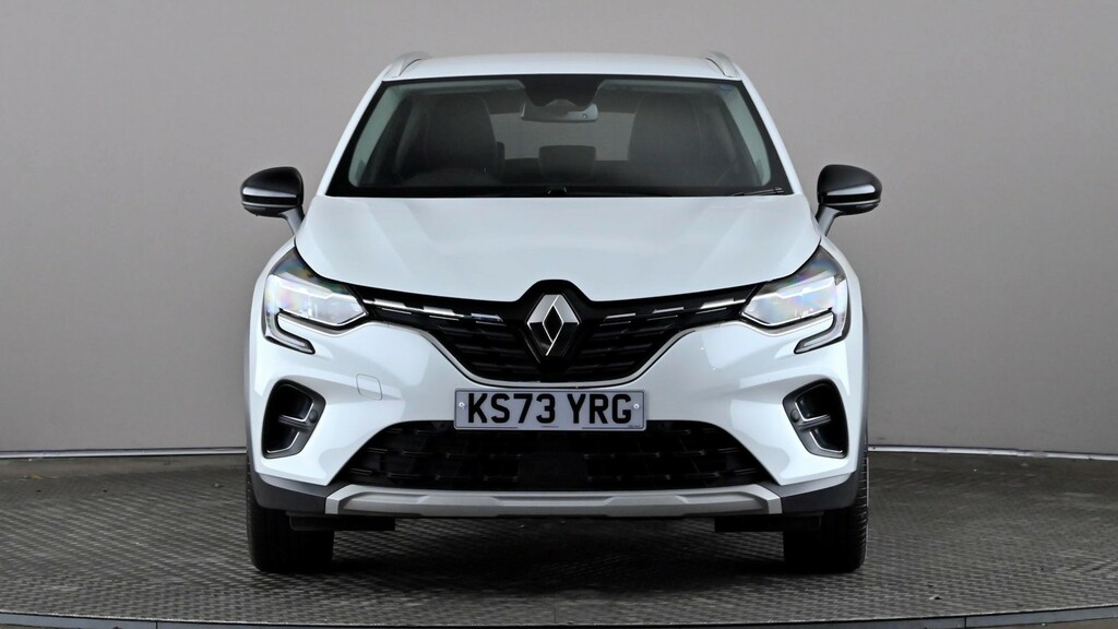 Renault Captur 1.6 E-tech Full Hybrid 145 Techno KS73YRG White #2