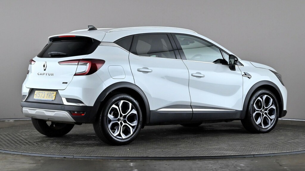 Renault Captur 1.6 E-tech Full Hybrid 145 Techno KS73YRG White #6