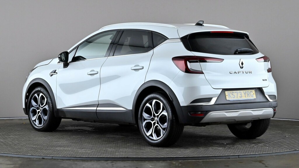 Renault Captur 1.6 E-tech Full Hybrid 145 Techno KS73YRG White #4