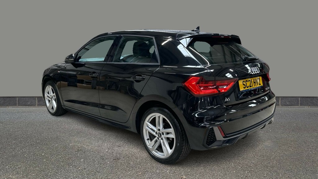 Audi A1 35 Tfsi S Line S Tronic SC21HVZ Black #4