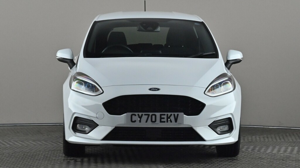 Ford Fiesta 1.0 Ecoboost Hybrid Mhev 125 St-line Edition CY70EKV White #2