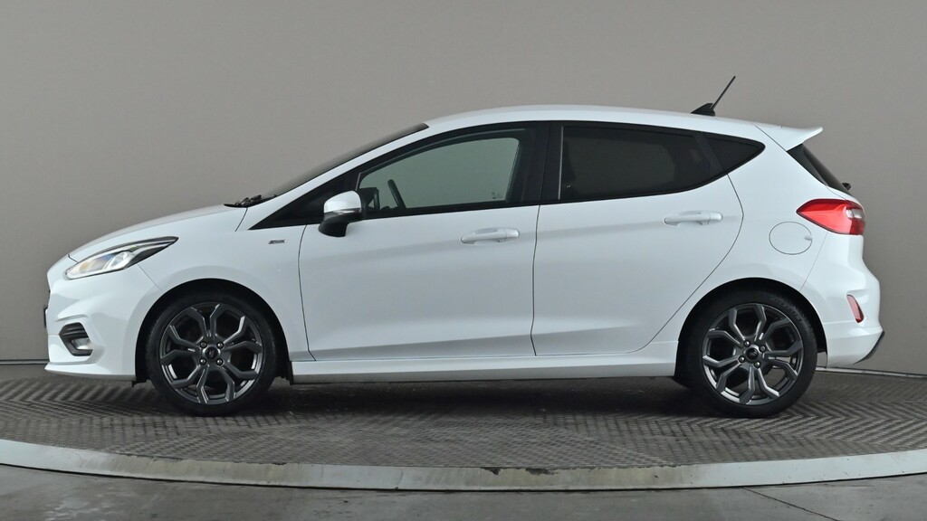 Ford Fiesta 1.0 Ecoboost Hybrid Mhev 125 St-line Edition CY70EKV White #3