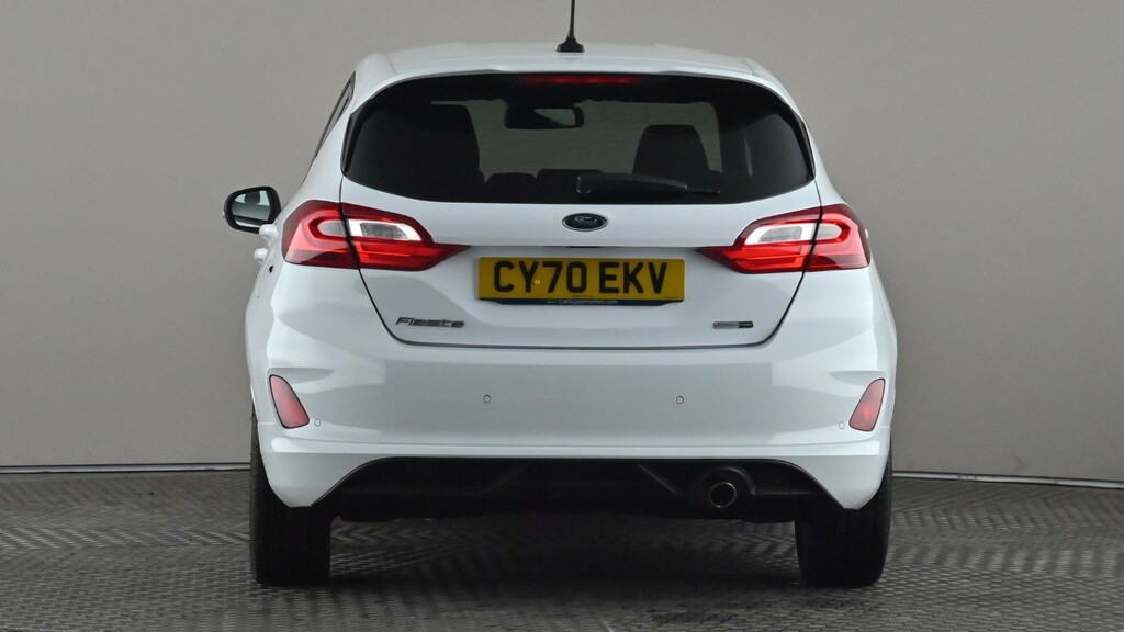 Ford Fiesta 1.0 Ecoboost Hybrid Mhev 125 St-line Edition CY70EKV White #5