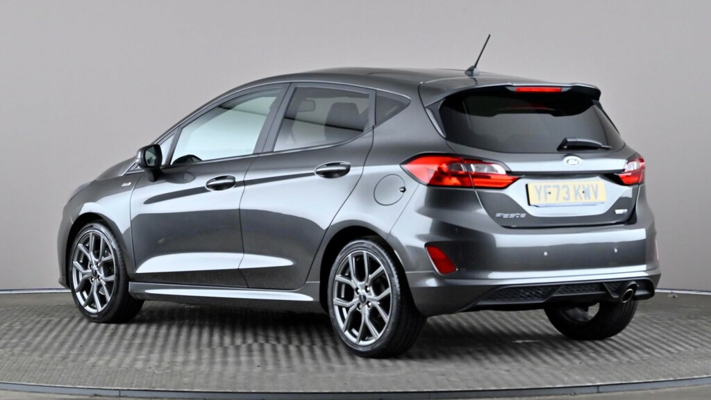Ford Fiesta 1.0 Ecoboost Hybrid Mhev 125 St-line YF73KWV Grey #4