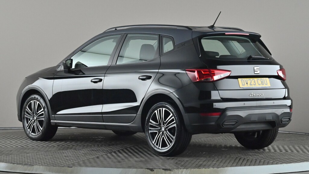 Seat Arona 1.0 Tsi 110 Se Technology Dsg DV23CBU Black #4