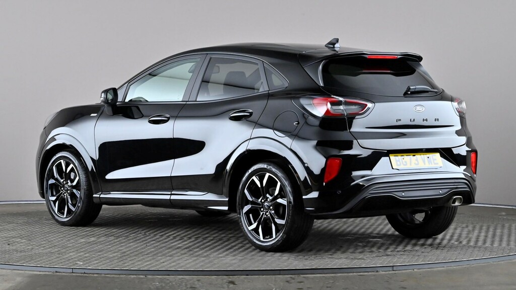 Ford Puma 1.0 Ecoboost Hybrid Mhev St-line X BG73VWE Black #4