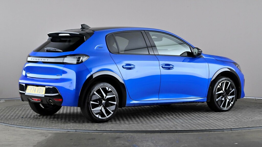 Peugeot 208 1.2 Puretech 100 Gt FY74VDV Blue #6