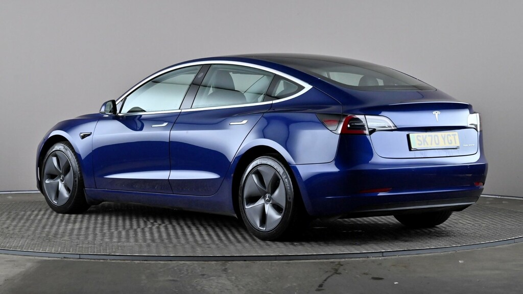 Tesla Model 3 Long Range Awd SK70YGT Blue #4