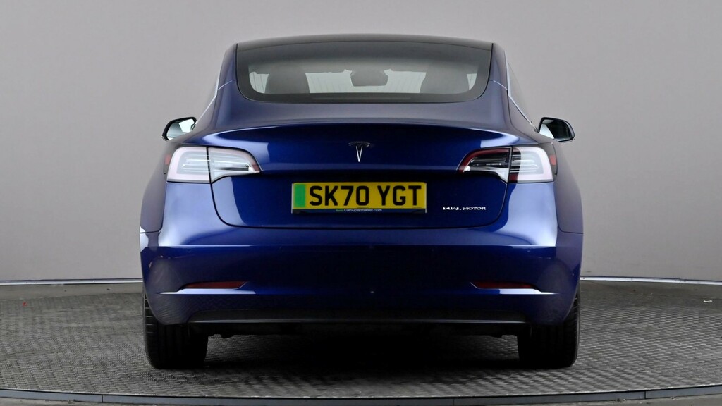 Tesla Model 3 Long Range Awd SK70YGT Blue #5