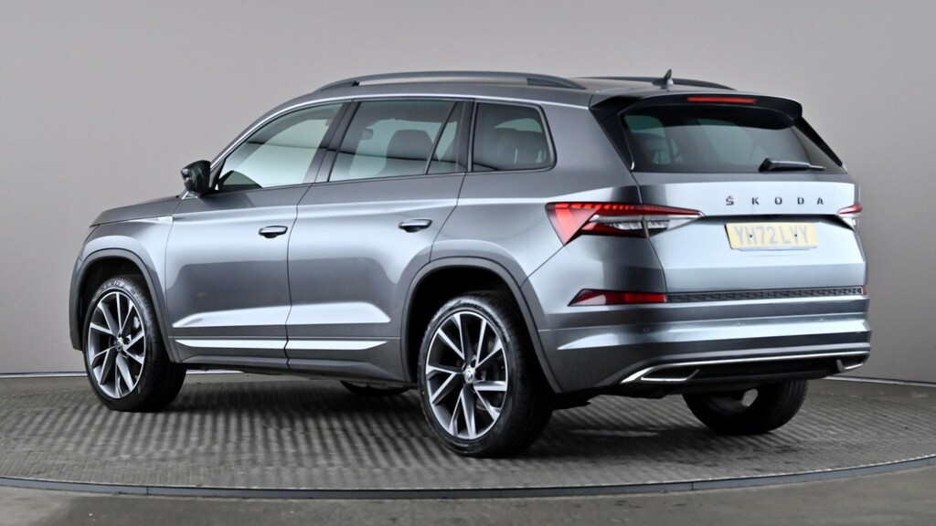 Skoda Kodiaq 1.5 Tsi Sport Line Dsg 7 Seat YH72LVY Grey #4
