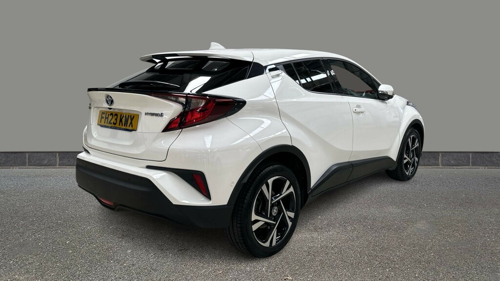 Toyota C-Hr 1.8 Hybrid Design Cvt FH23KWX White #6