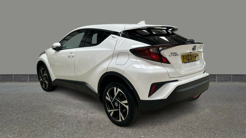 Toyota C-Hr 1.8 Hybrid Design Cvt FH23KWX White #4