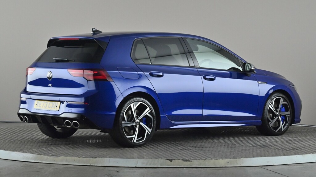 Volkswagen Golf 2.0 Tsi 320 R 4Motion Dsg VE73CXH Blue #6
