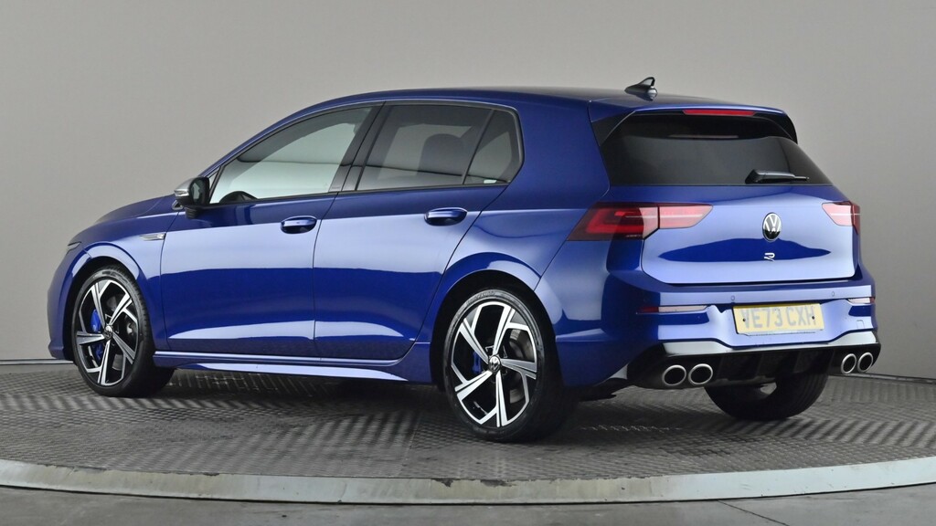 Volkswagen Golf 2.0 Tsi 320 R 4Motion Dsg VE73CXH Blue #4