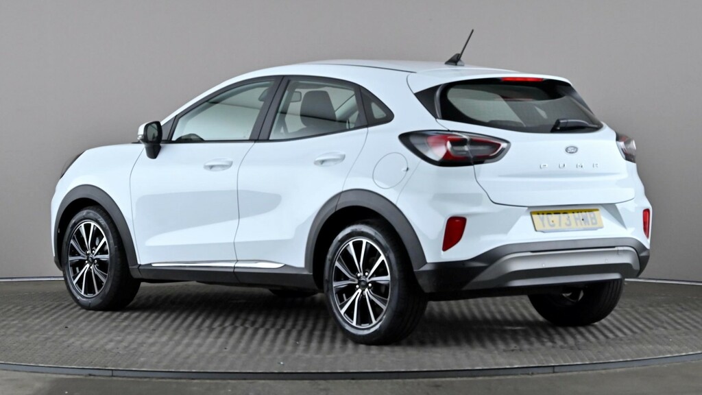 Ford Puma 1.0 Ecoboost Hybrid Mhev Titanium YC73HWB White #4