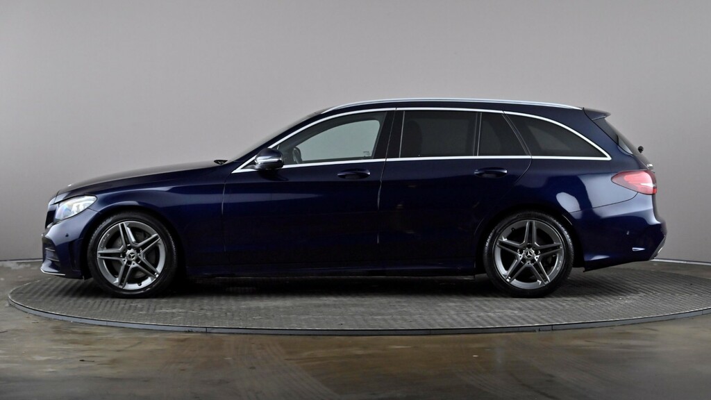 Mercedes-Benz C Class C300d Amg Line Premium 9G-tronic KT68YGY Blue #3