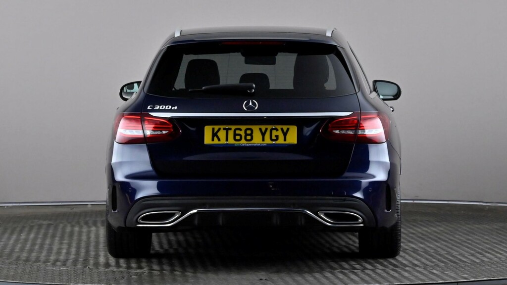 Mercedes-Benz C Class C300d Amg Line Premium 9G-tronic KT68YGY Blue #5