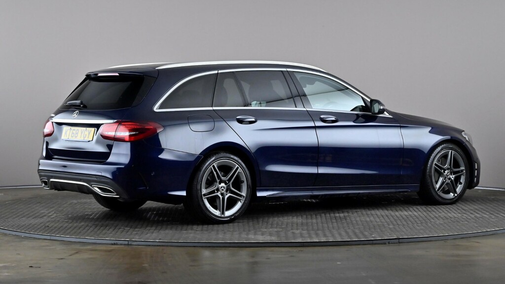 Mercedes-Benz C Class C300d Amg Line Premium 9G-tronic KT68YGY Blue #6
