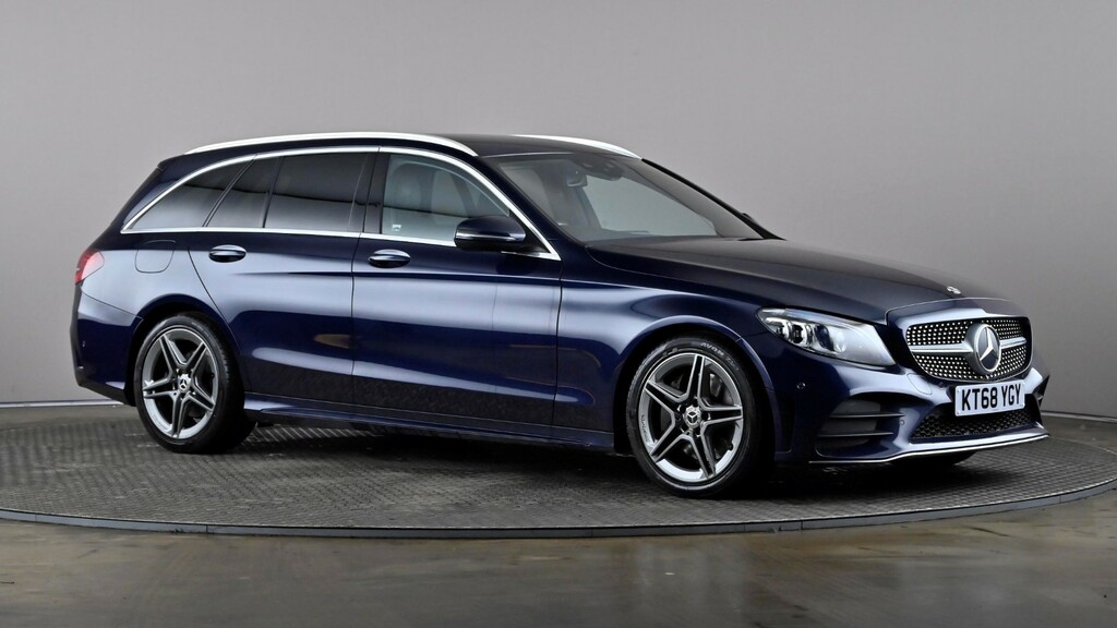 Mercedes-Benz C Class C300d Amg Line Premium 9G-tronic Blue
