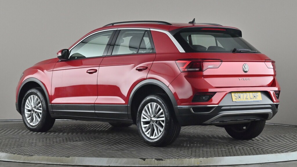Volkswagen T-Roc 1.5 Tsi Life Dsg SM72LNF Red #4