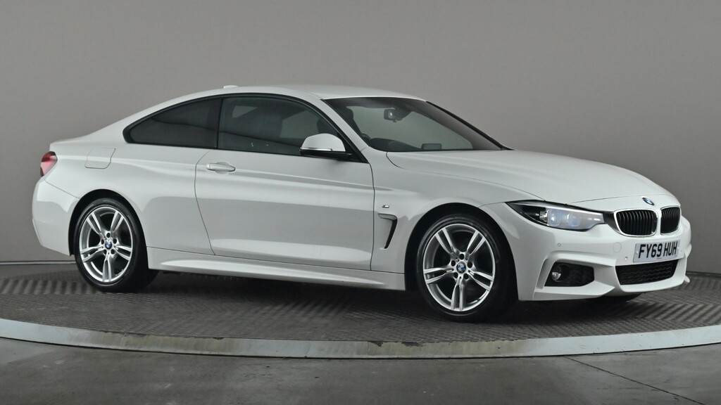 BMW 4 Series 430D M Sport Professional Media White
