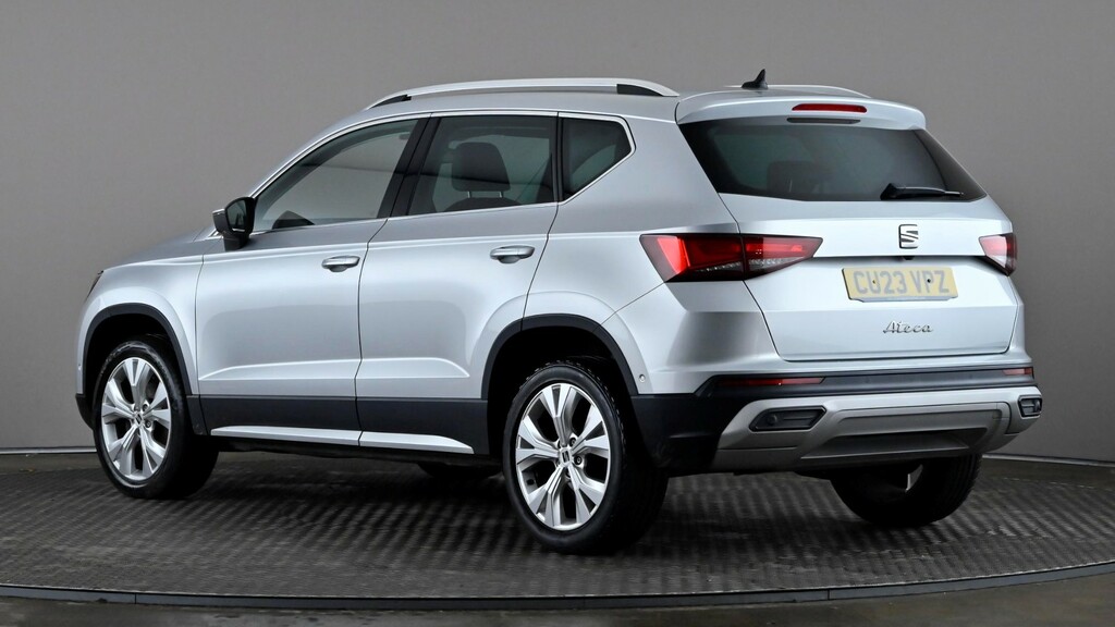 Seat Ateca 1.5 Tsi Evo Xperience CU23VPZ Silver #4