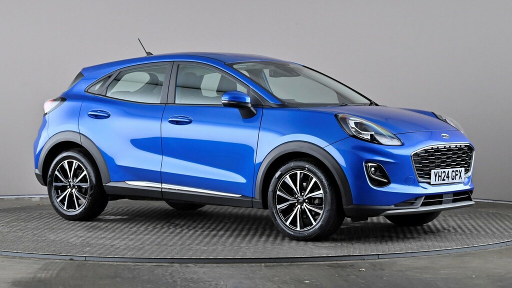 Ford Puma 1.0 Ecoboost Hybrid Mhev Titanium Dct Blue