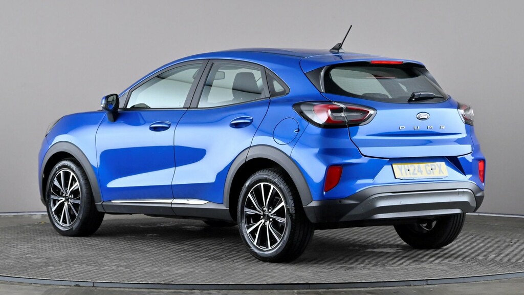 Ford Puma 1.0 Ecoboost Hybrid Mhev Titanium Dct YH24GPX Blue #4