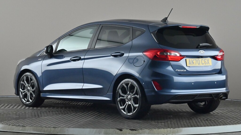 Ford Fiesta 1.0 Ecoboost 95 St-line Edition AK70CSX Blue #4