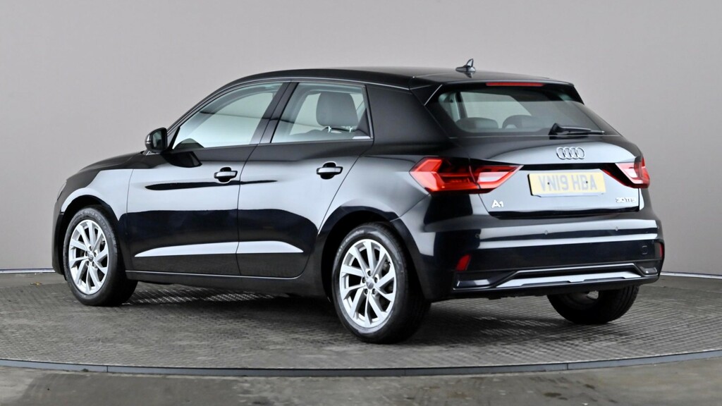 Audi A1 30 Tfsi Sport VN19HBA Black #4