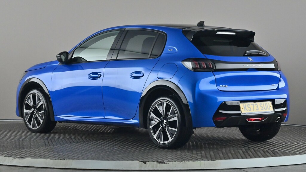 Peugeot 208 1.2 Puretech 100 Gt Eat8 KS73SUU Blue #4