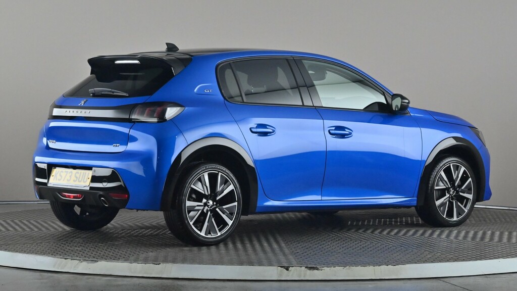 Peugeot 208 1.2 Puretech 100 Gt Eat8 KS73SUU Blue #6