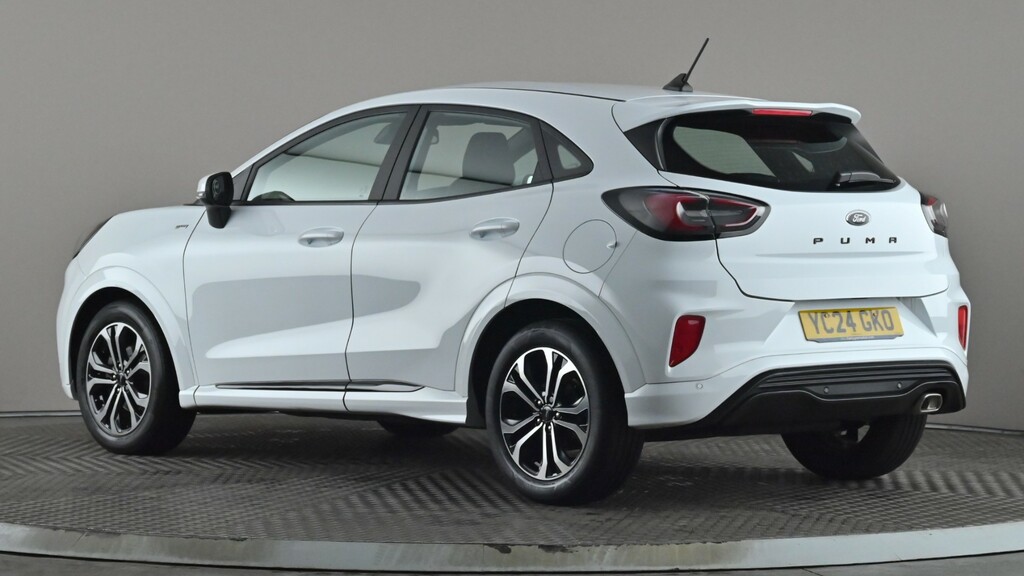 Ford Puma 1.0 Ecoboost Hybrid Mhev St-line Dct YC24GKO White #4